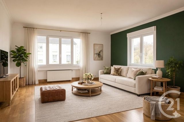 Appartement F4 à vendre - 4 pièces - 93.28 m2 - NANCY - 54 - LORRAINE - Century 21 Les Portes D'Or